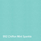 992 Chiffon Mint Sparkling Glitter Adhesive Vinyl | Oracal 851