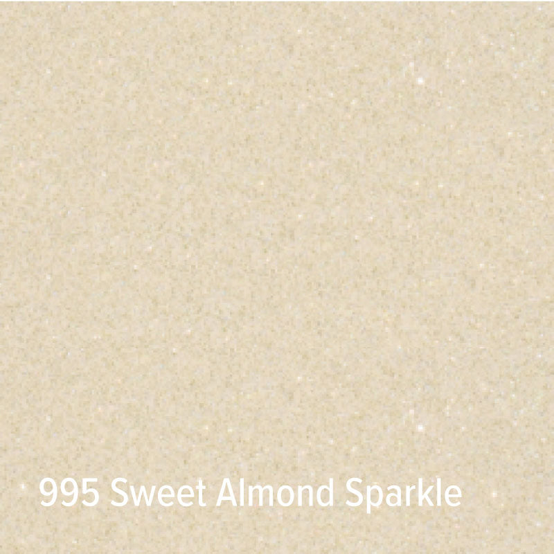 995 Sweet Almond Sparkling Glitter Adhesive Vinyl | Oracal 851