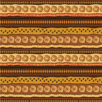 African Pattern - Ankara Brown Gold #14 (Sublimation Transfer)