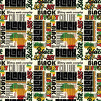 African Pattern - Black History #1 (Sublimation Transfer)