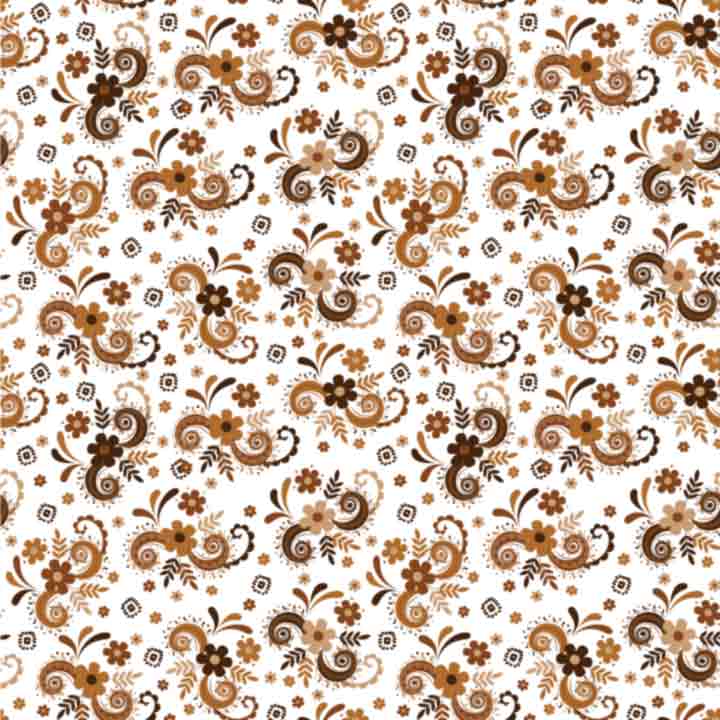 African Pattern - Brown #9 (Sublimation Transfer)