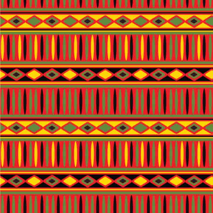 African Pattern - Juneteenth #19 (Sublimation Transfer)