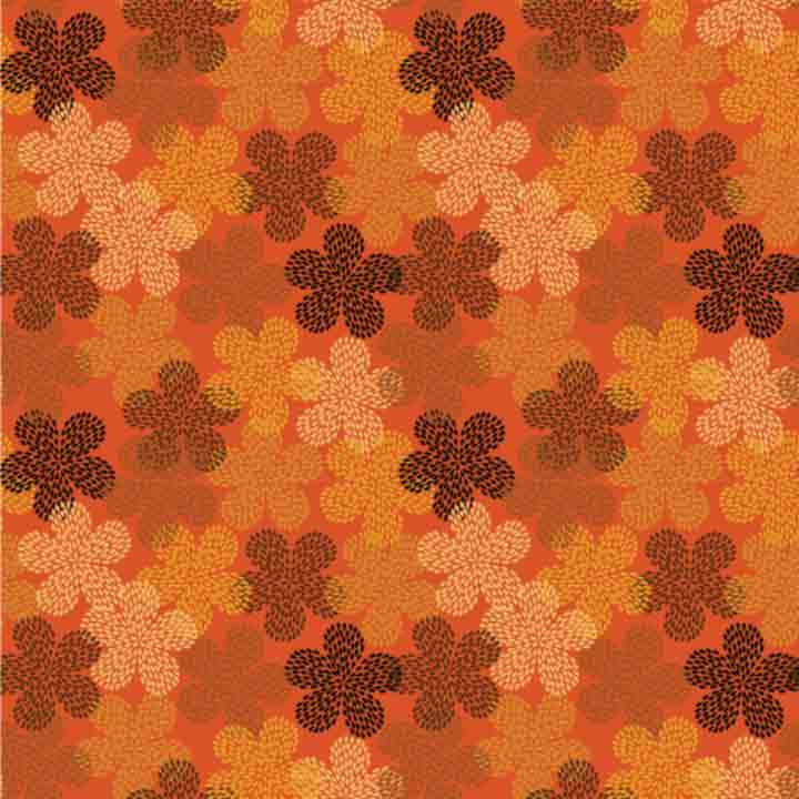 African Pattern - Brown Gold #12 (Sublimation Transfer)