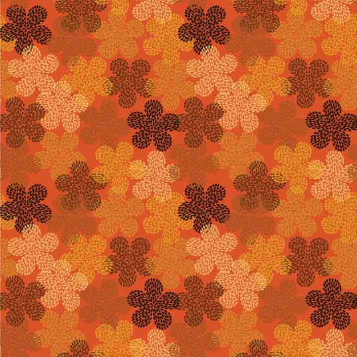African Pattern - Brown Gold #12 (Sublimation Transfer)
