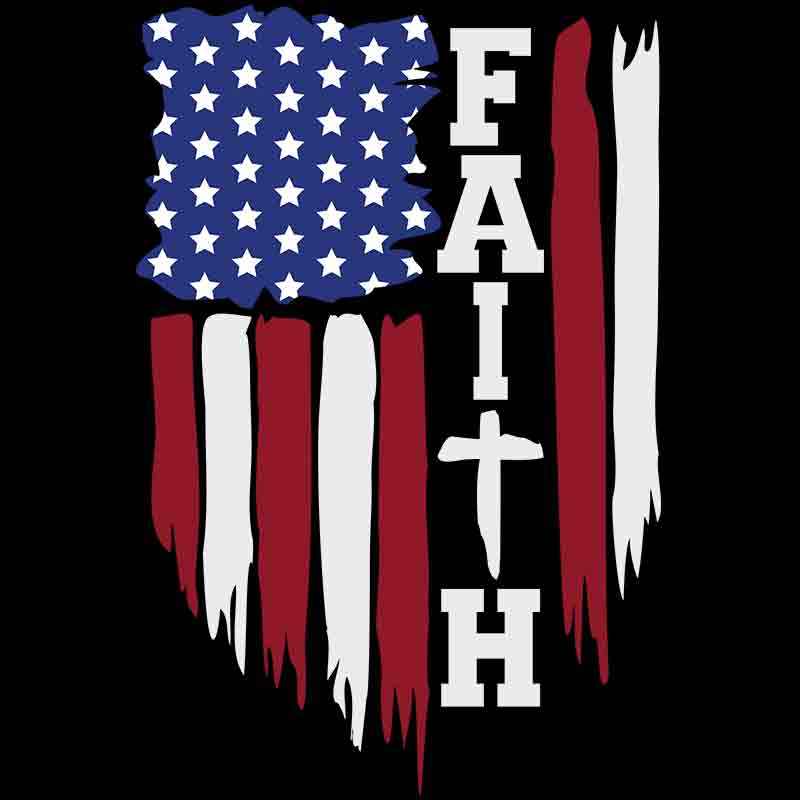 American Faith Right (DTF Transfer)