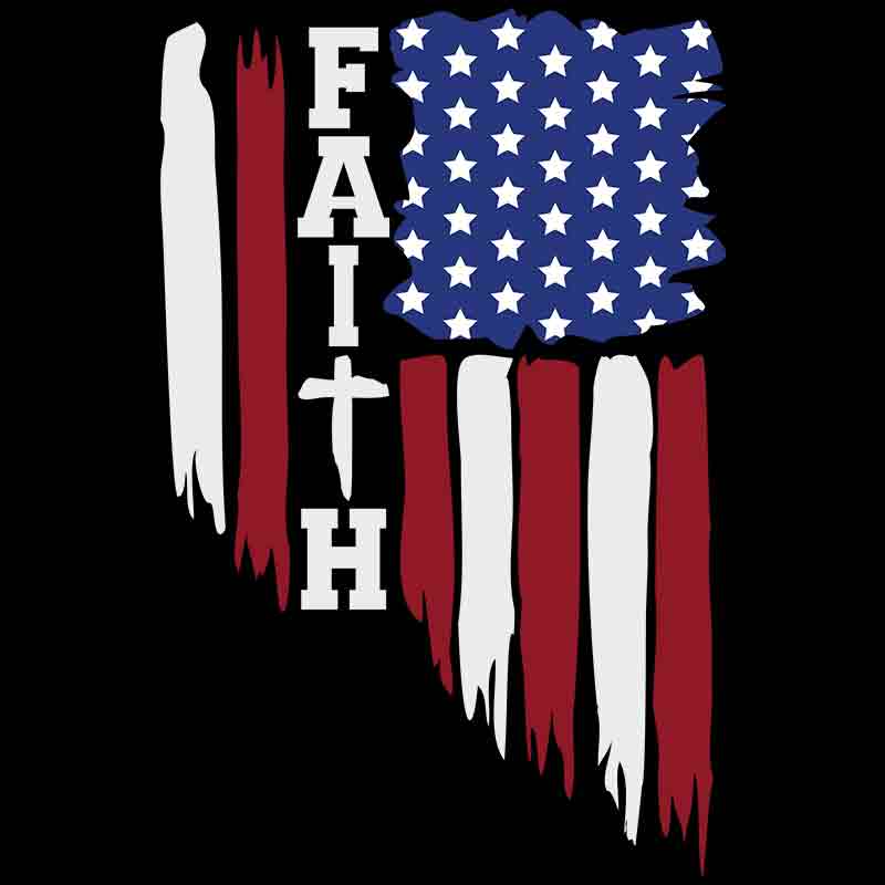 American Faith Left (DTF Transfer)