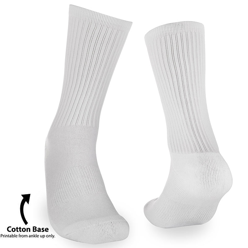 Silky Socks™ Blank No Show Socks with Grips