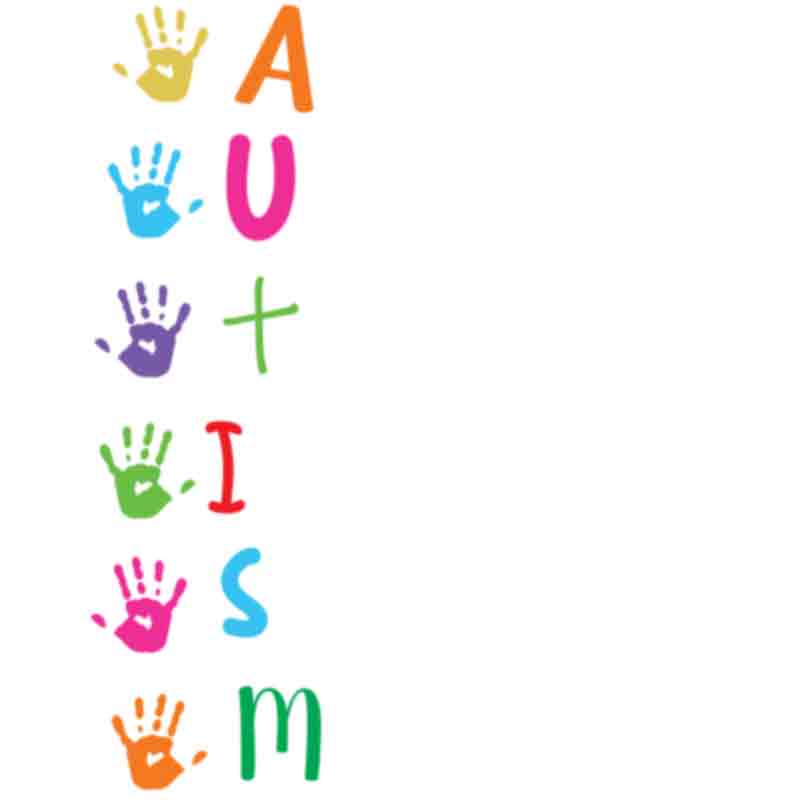 Autism Paint Hands (DTF Transfer)