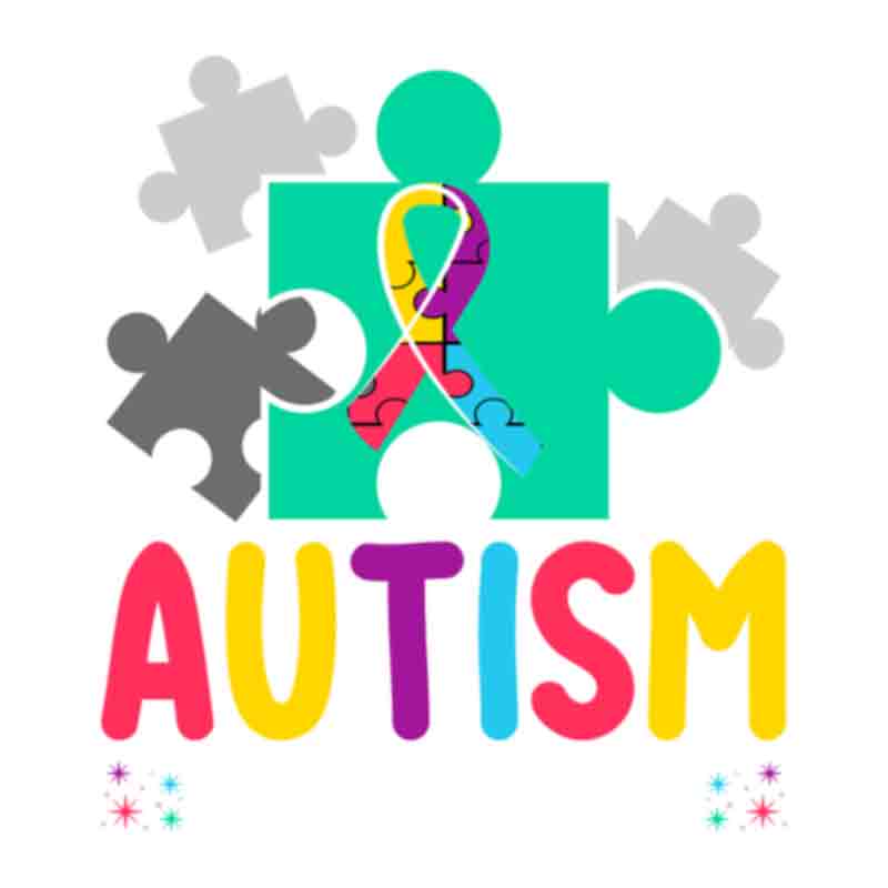 Autism Puzzle Pieces (DTF Transfer)