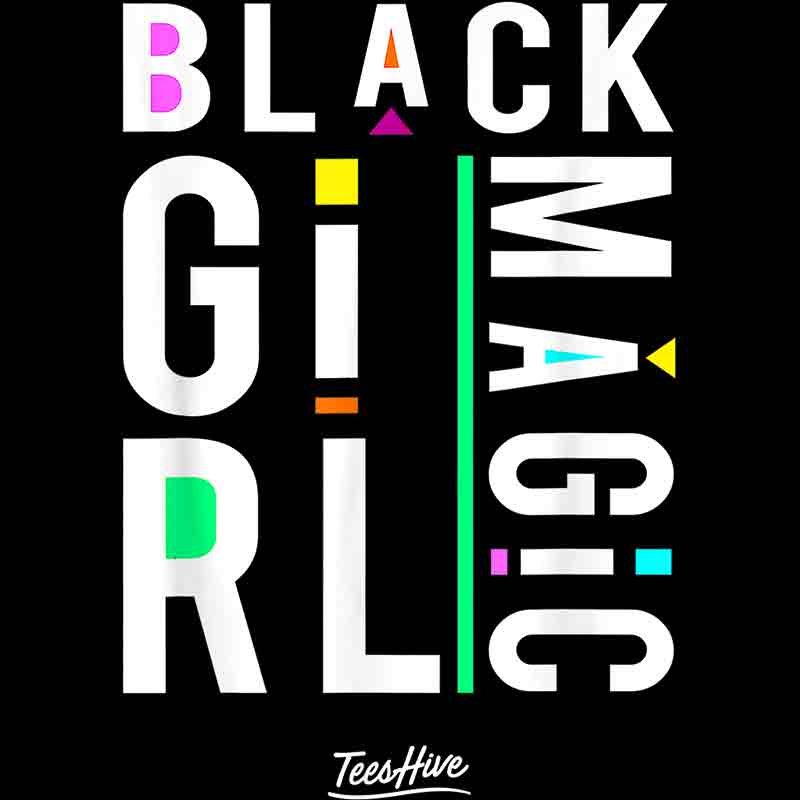 Black Girl Magic Vertical (DTF Transfer)