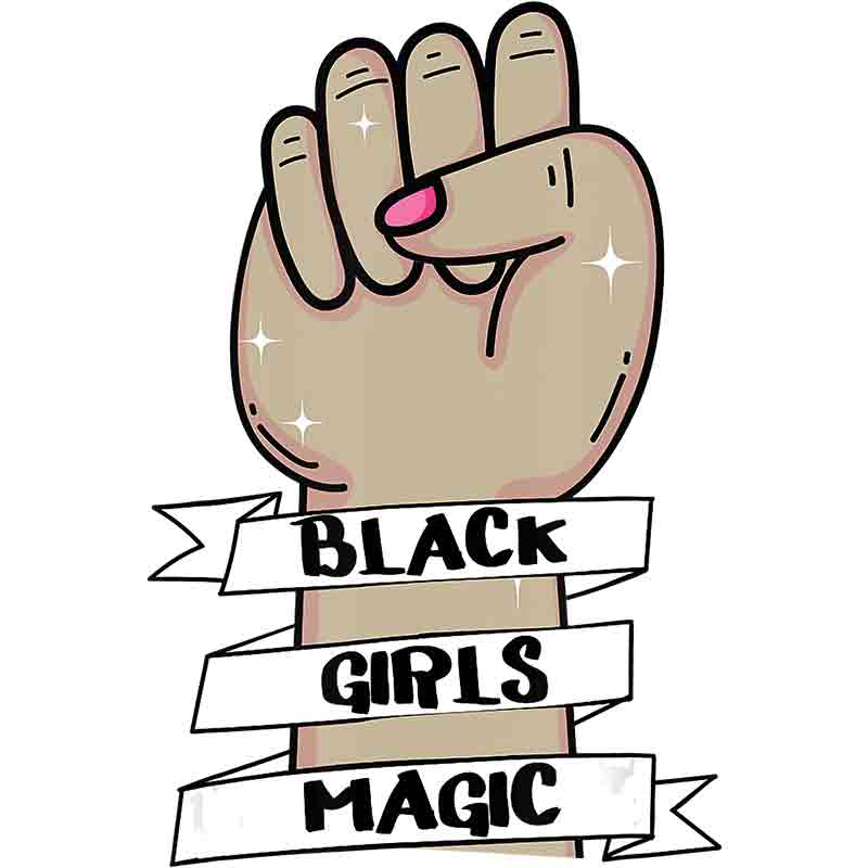 Black Girl Magic Fist (DTF Transfer)