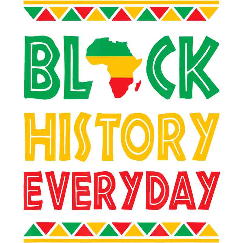Black History Everyday Africa Stripe (DTF Transfer)