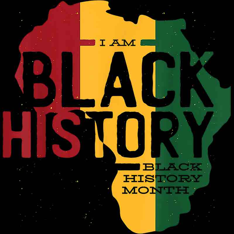 I Am Black History #8 (DTF Transfer)