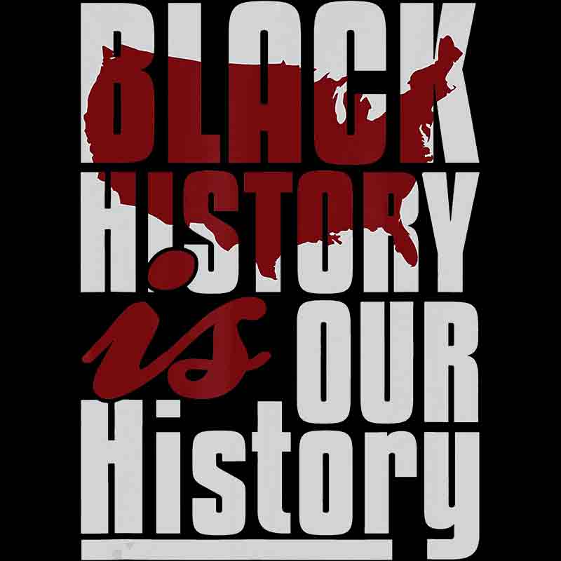 Black History Is Our History Red USA (DTF Transfer)