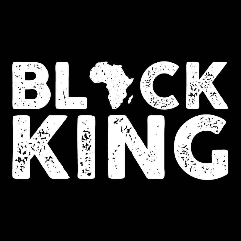 Black King Africa (DTF Transfer)