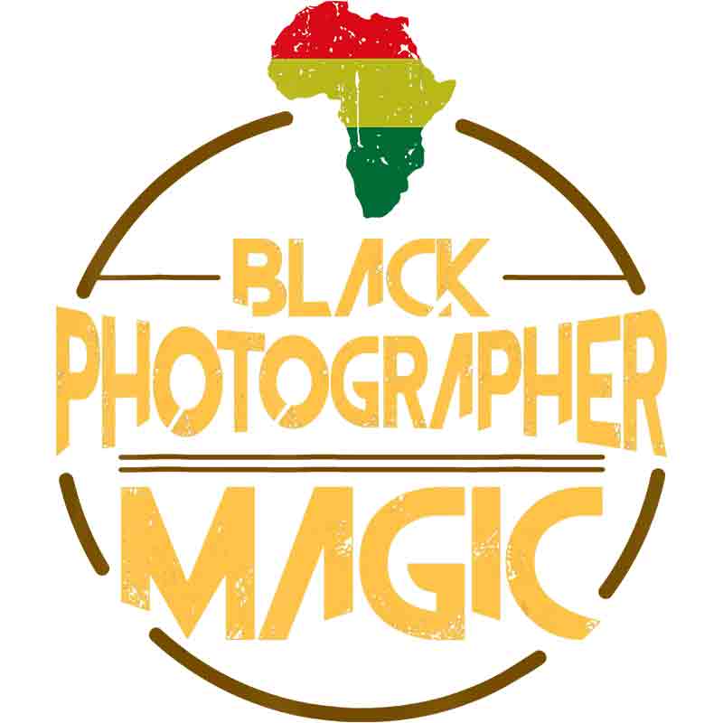 Black Photographer Magic Round (DTF Transfer)