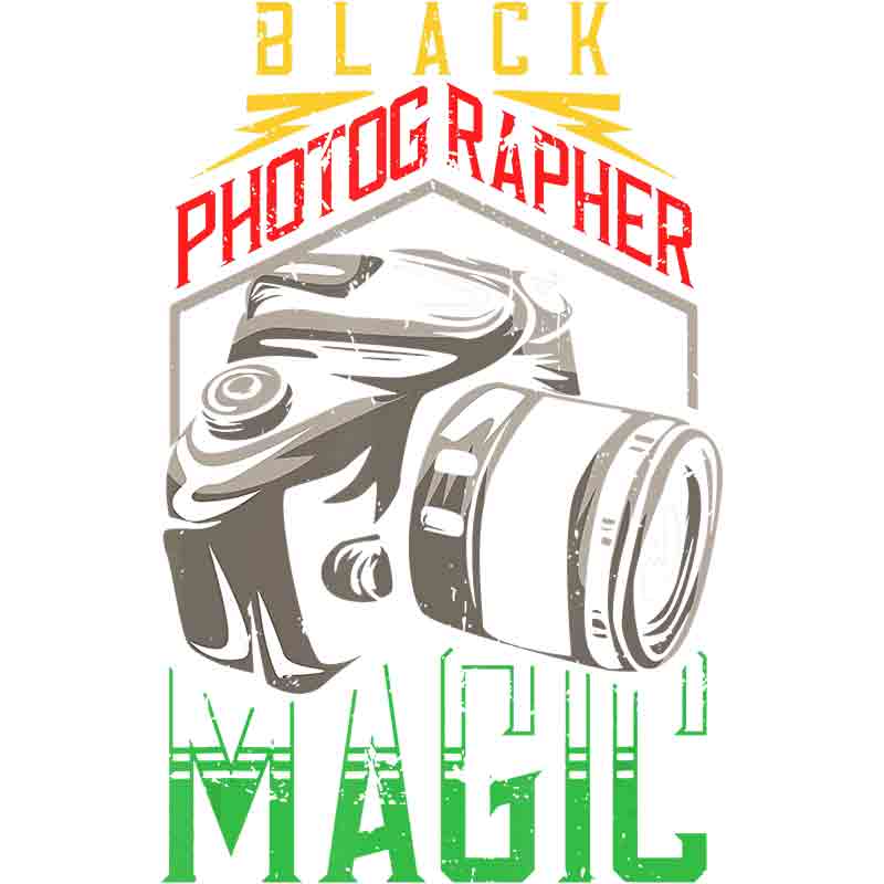 Black Photographer Magic (DTF Transfer)