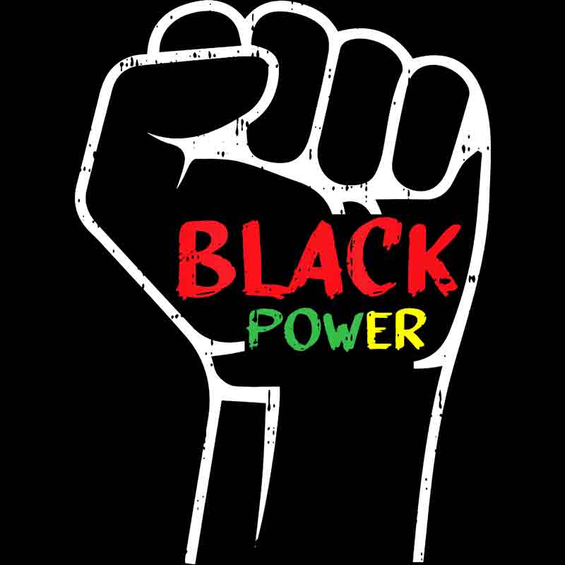 Black Power (DTF Transfer)