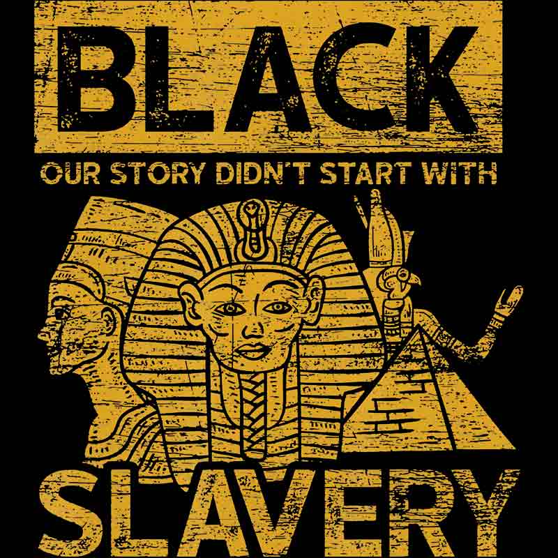 Black Our Story Didn't Start With Slavery (DTF Transfer)