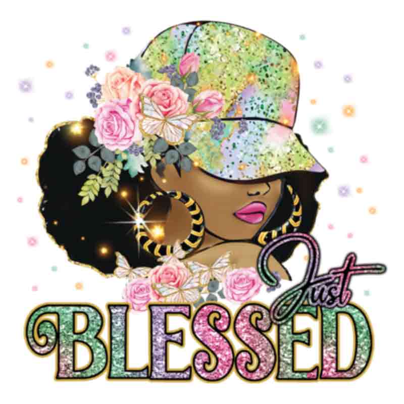 Blessed Black Woman (DTF Transfer)