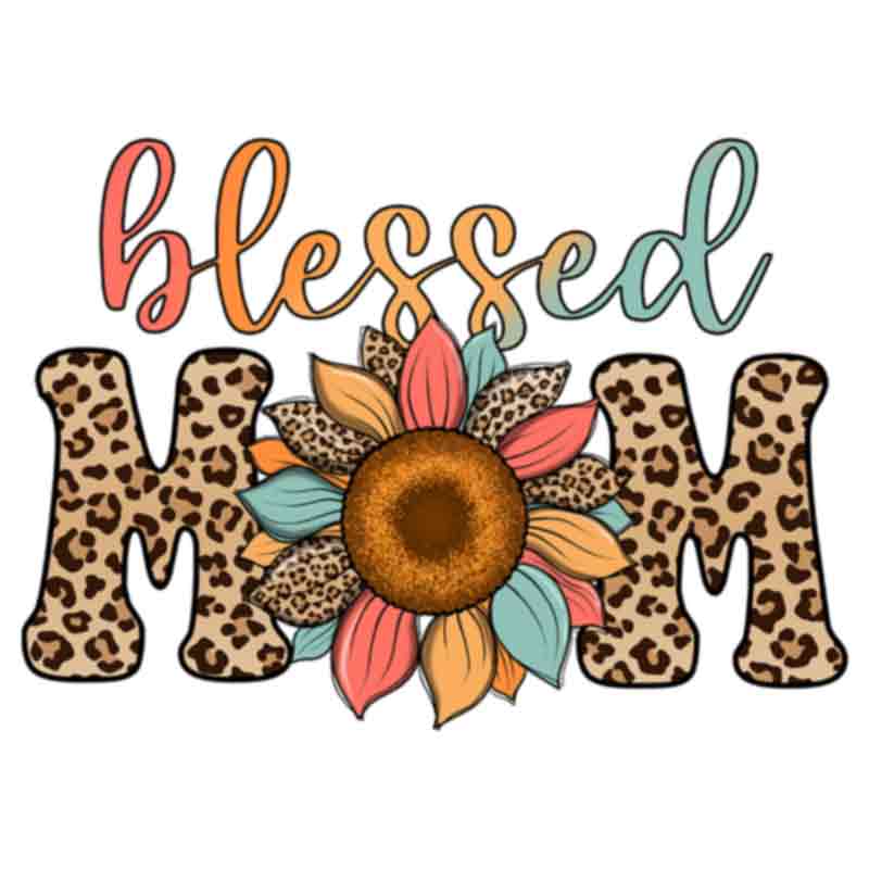 Blessed Mom (DTF Transfer)
