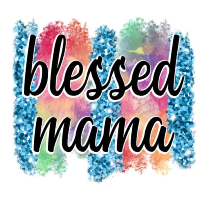 Blessed mama (DTF Transfer)