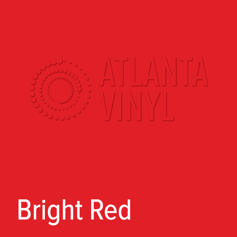 Bright Red Siser StripFlock Pro Heat Transfer Vinyl (HTV) (Bulk Rolls)