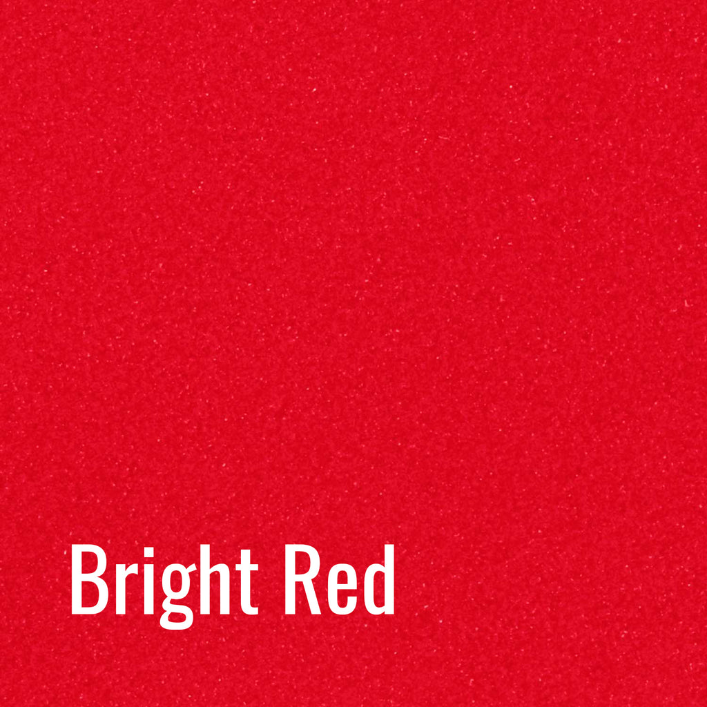 Siser StripFlock PRO Heat Transfer Vinyl - Bright Red HTV