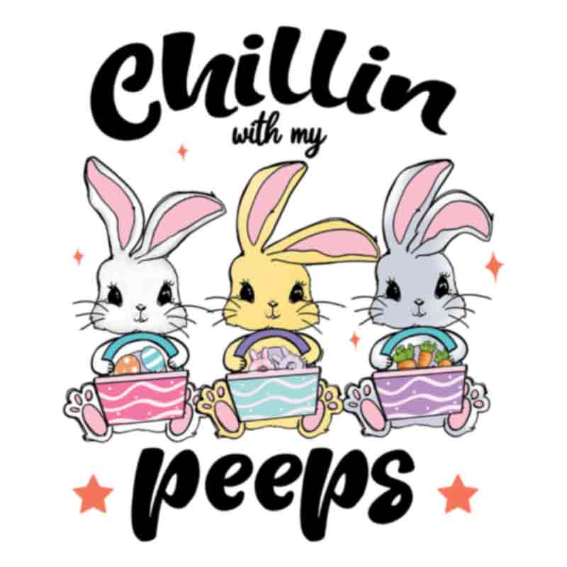 easter bunny peeps clipart