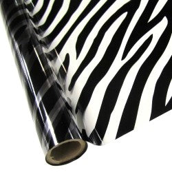 StarCraft Electra Foil - Clear Zebra - 12" x 25 feet