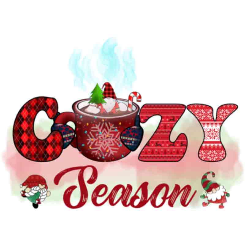 Cozy Season Gnome Mug (DTF Transfer)