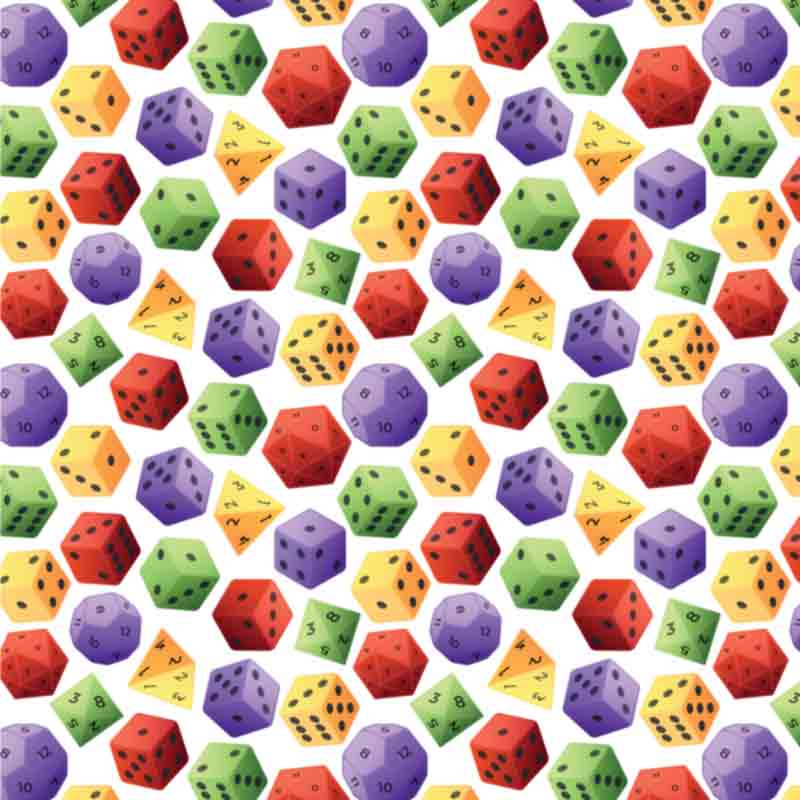 Dice (Sublimation Transfer)