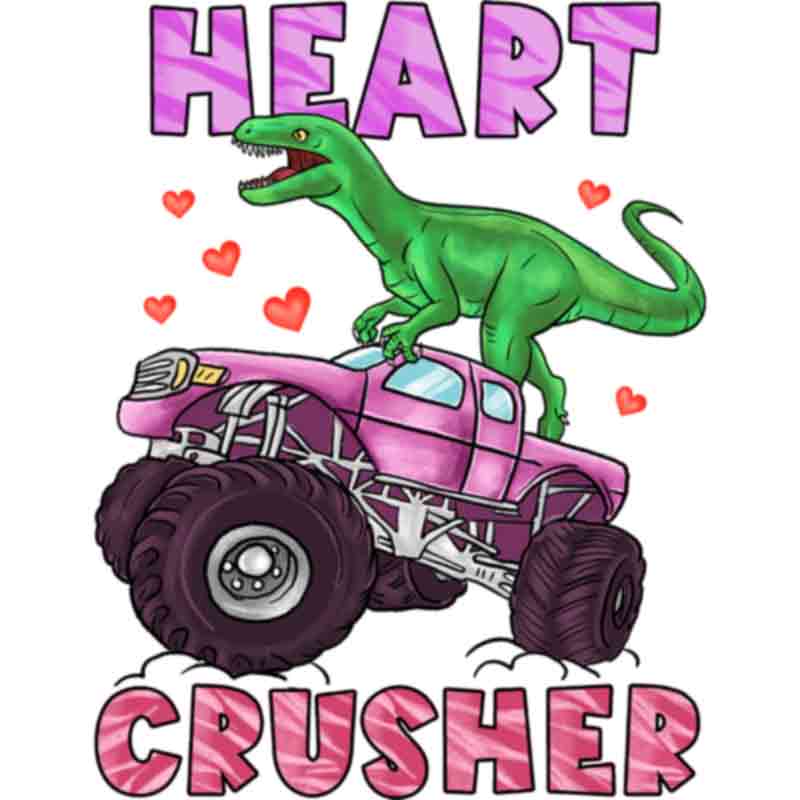 Dino Heart Crusher (DTF Transfer)