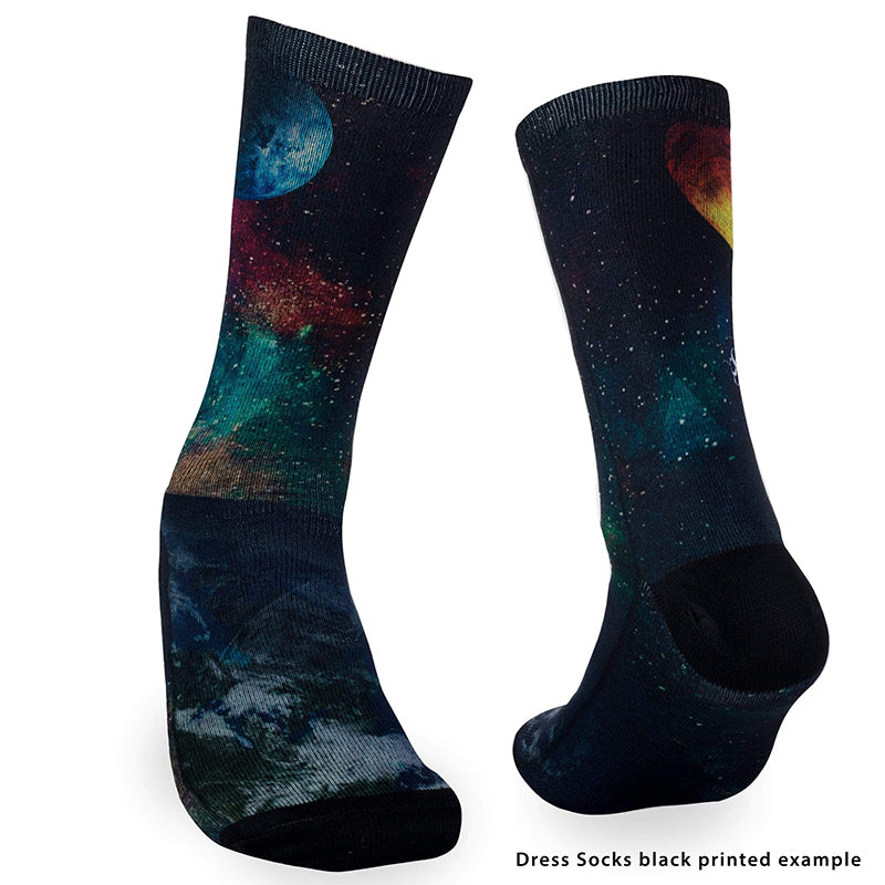 Silky Socks™ Blank Dress Socks