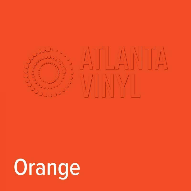Orange Siser StripFlock Pro Heat Transfer Vinyl (HTV) (Bulk Rolls)