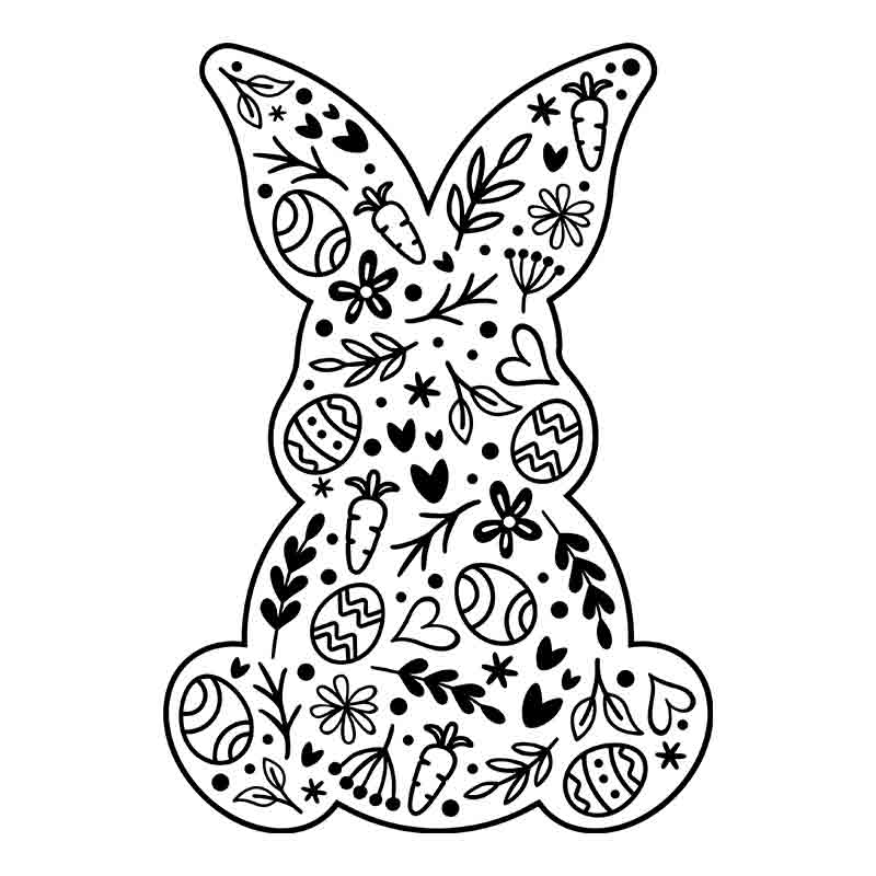 Easter Bunny Patterns (DTF Transfer)