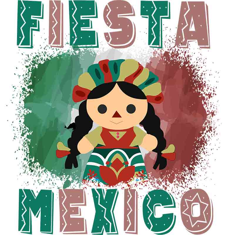 Fiesta Mexico (DTF Transfer)