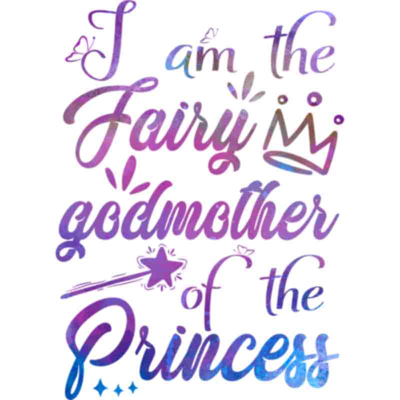 Fairy Godmother Princess (DTF Transfer)