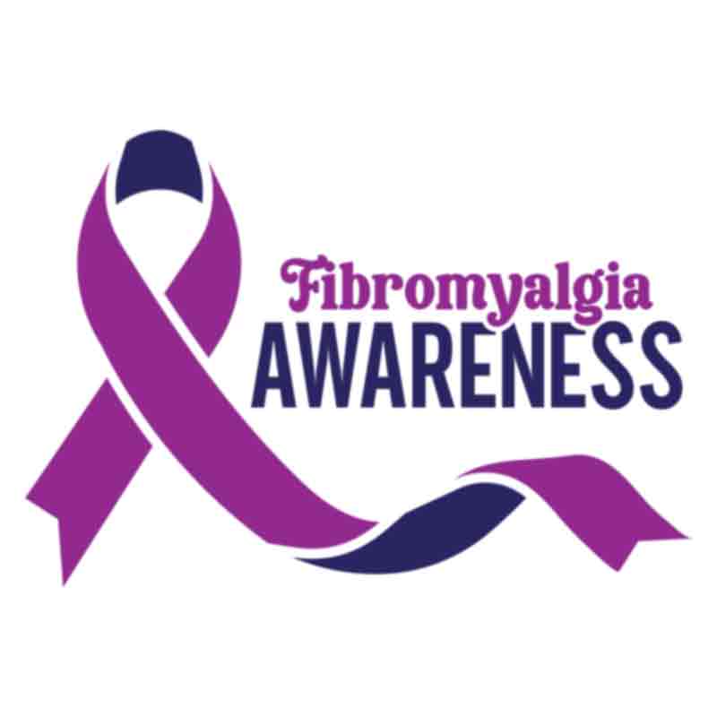 Fibromyalgia Awareness Ribbon (DTF Transfer)
