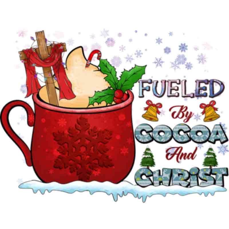 Fueled Cocoa Christ (DTF Transfer)