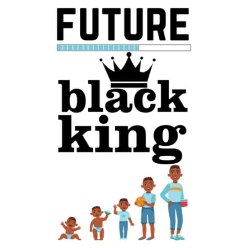 Future Black King Loading (DTF Transfer)