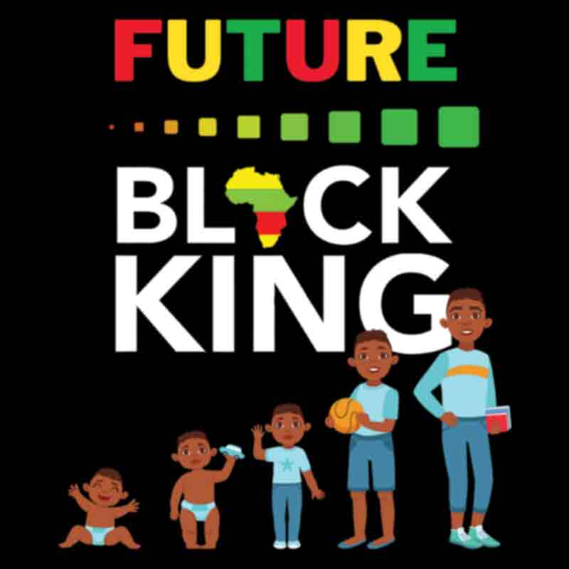 Future Black King (DTF Transfer)