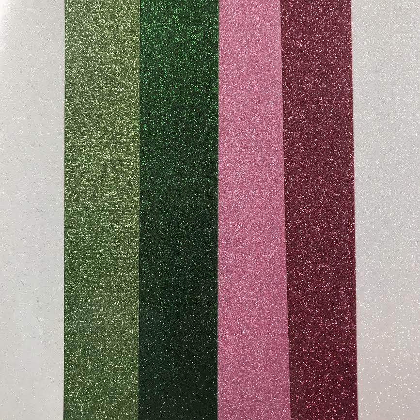 Siser Glitter Heat Transfer Vinyl Sampler, Essential - Each