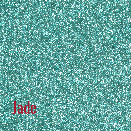 20" Jade Siser Glitter Heat Transfer Vinyl (HTV)