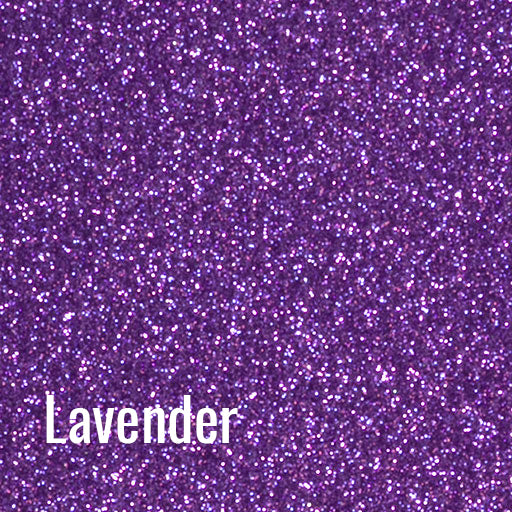 Lavender Siser Glitter Heat Transfer Vinyl (HTV) (Bulk Rolls)