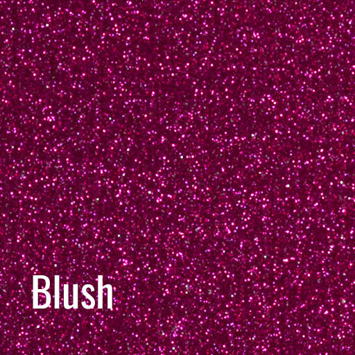 20" Blush Siser Glitter Heat Transfer Vinyl (HTV)