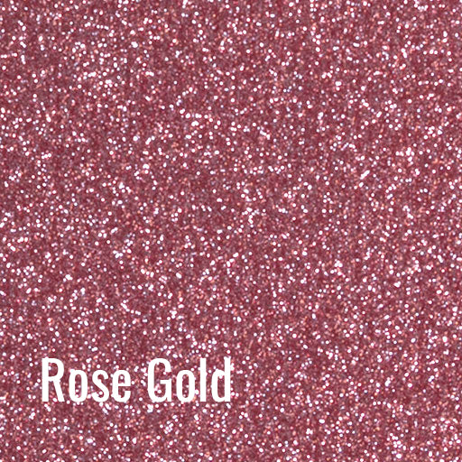 12" Rose Gold Siser Glitter Heat Transfer Vinyl (HTV)