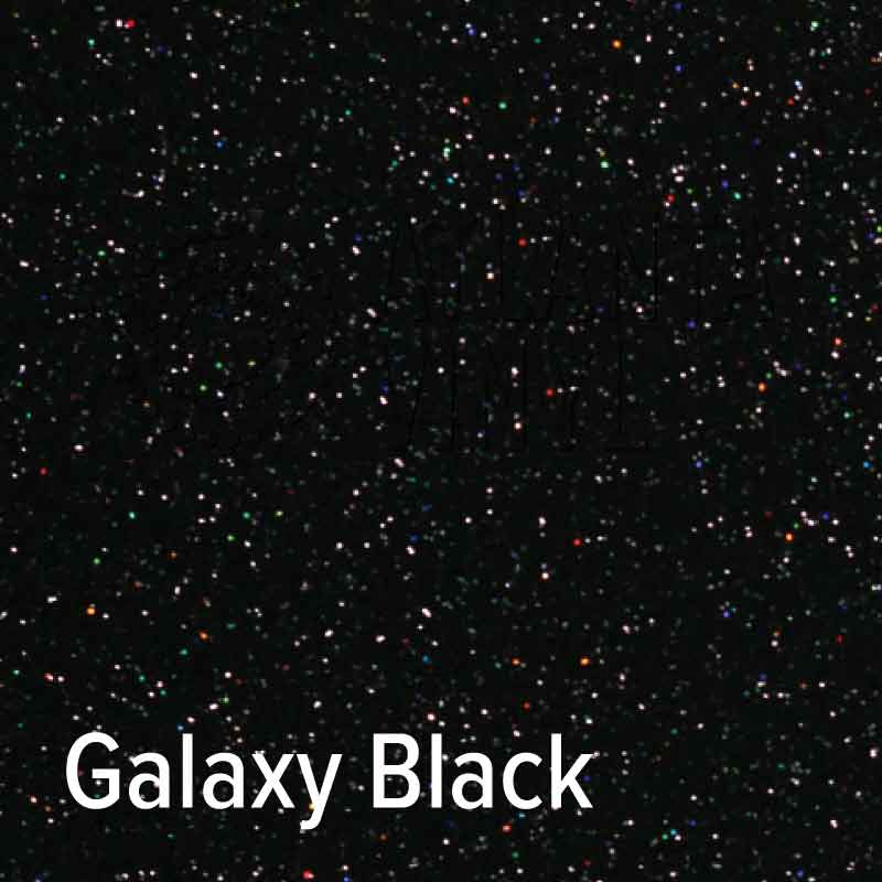 Siser Glitter HTV Galaxy Black Choose Your Length –