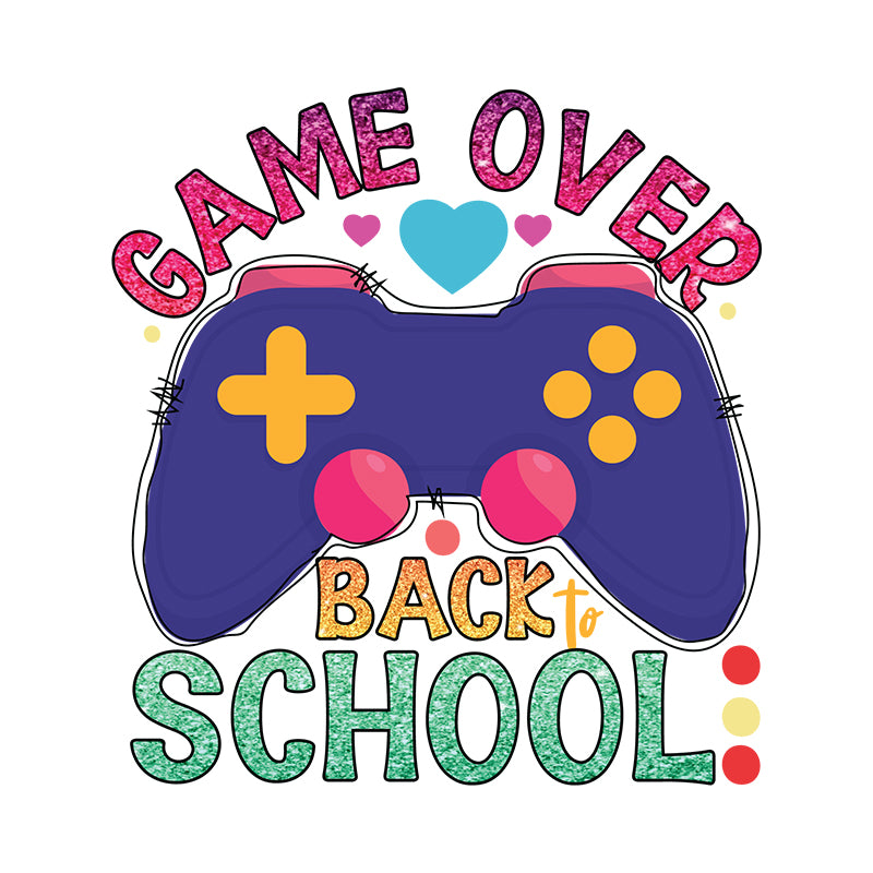 Gameover back to school (DTF Transfer)
