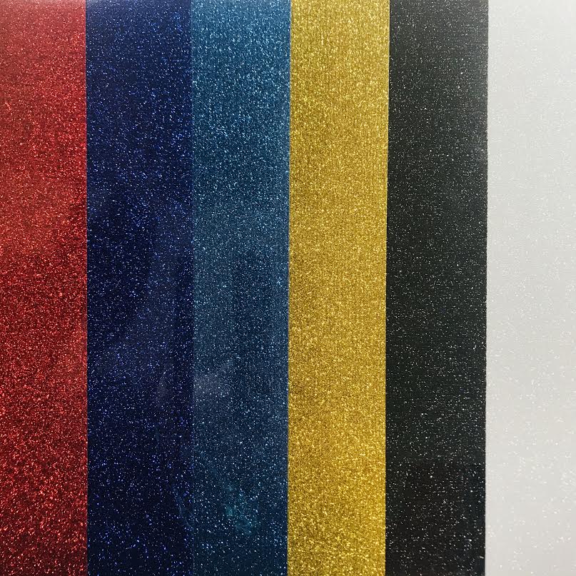 Paquete de vinilo de transferencia térmica con brillantina (HTV) Siser para concienciación sobre el autismo